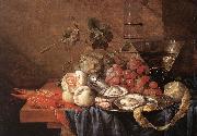 HEEM, Jan Davidsz. de Fruits and Pieces of Sea sg oil painting artist